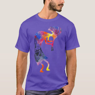 T-shirt Kokopelli Aquarelle