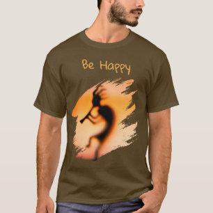 T-shirt Kokopelli soyez heureux  