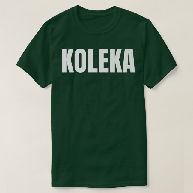 T-shirt Koleka Problem Truck Driver Professional Tr (Design devant)