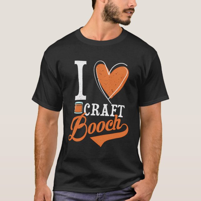 T-shirt Kombucha Brassage I Craft Booch Tea Fungus Booch S (Devant)