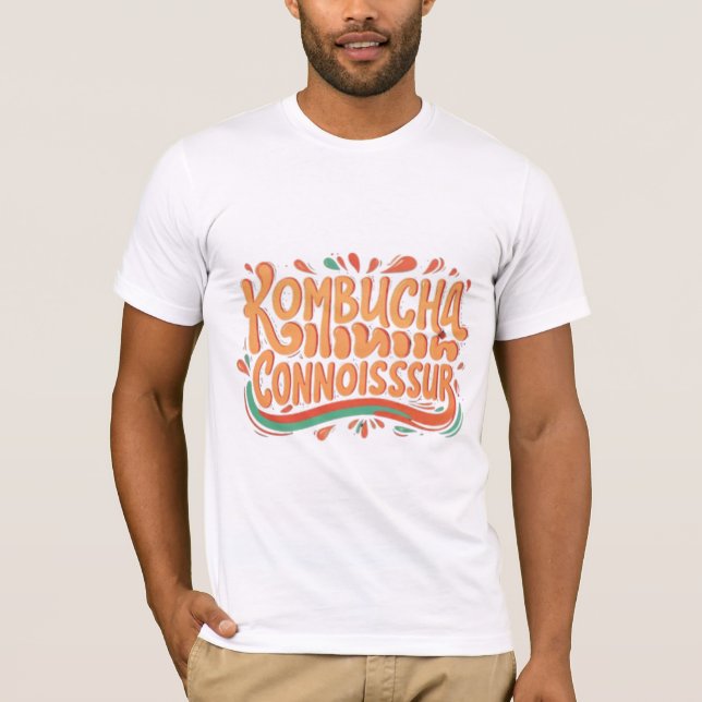 T-shirt Kombucha Connoisseur (Devant)