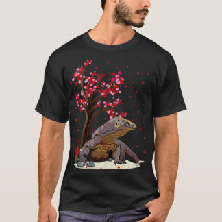 T-shirt Komodo Dragon Lover Heart Tree Komodo Dragon Valen
