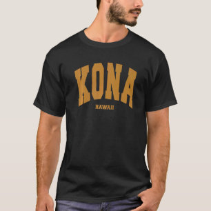 T-SHIRT KONA USA TRIATHLETE TRIATHLON SPORT HAWAII FEMMES 
