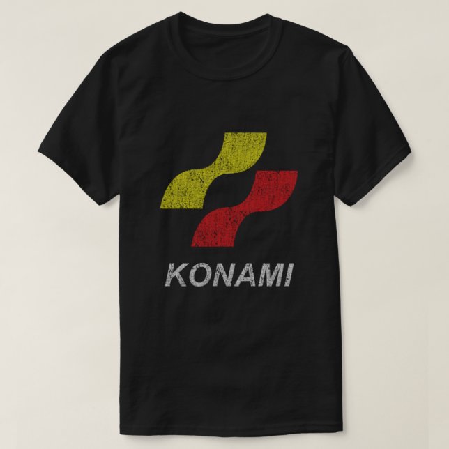T-shirt Konami Logo (Original - Distressed (Design devant)