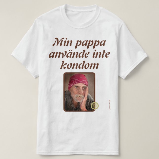 T-shirt — Kondom (Design vorne)