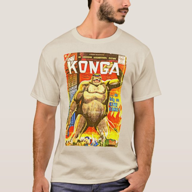 T-Shirt KONGA Comic  (Devant)