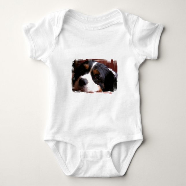 T - Shirt König-Charles Cavalier Spaniel Baby (Vorderseite)