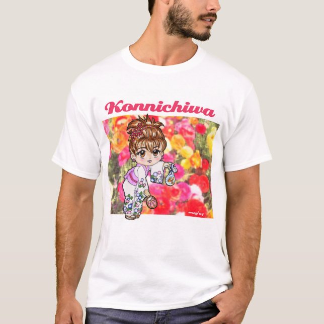 T-shirt konnichiwa (Devant)