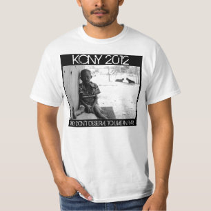 T-shirt KONY 2012 - Arrêtez la crainte