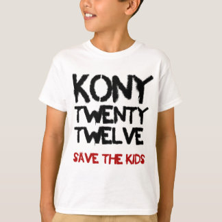 T-shirt Kony 2012 - chemise "sauvez enfants   "