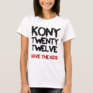 T-shirt Kony 2012 - chemise "sauvez enfants   "