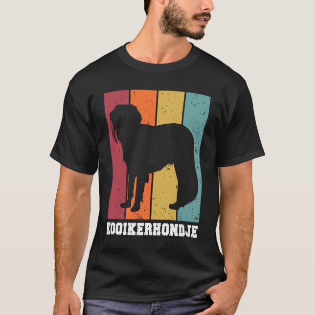 T-shirt Kooikerhondje Vintage  2 (Devant)