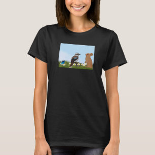 T-shirt Kookaburra Bird Bunny Spring Birdwatcher Animal Bi