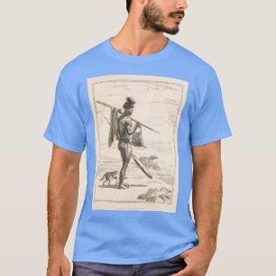 T-shirt Korah Hottentot male from the book Sketches repres