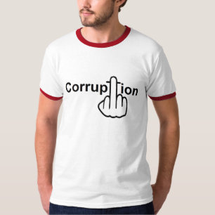 T - Shirt Korruption Ist zum Kotzen