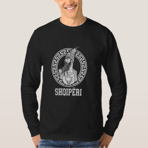T-shirt Kosova entraînement albanais Shqipëri Shqipe tiran