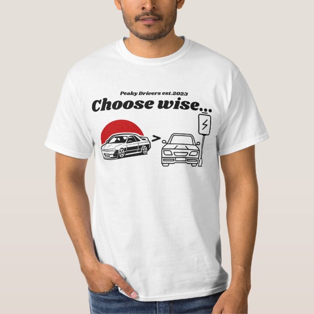 T-shirt Koszulka wybierz mądrze (Devant)