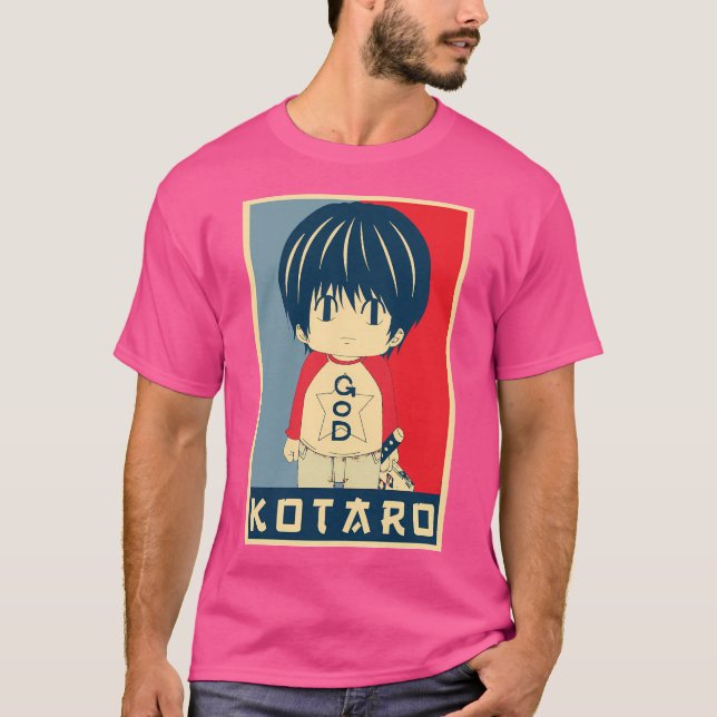 T-shirt Kotaro vit seul (Devant)