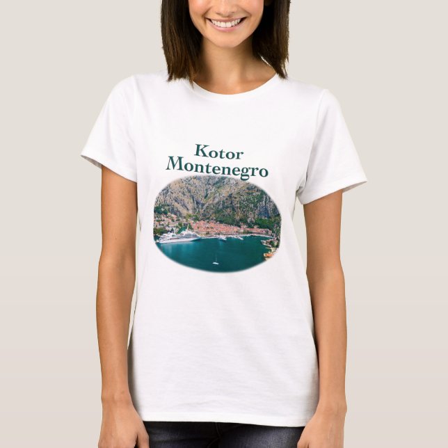 T-shirt Kotor, Monténégro : Stari Grad (Devant)