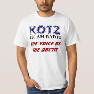T-SHIRT KOTZ, VOIX DE L'ARCTIQUE, RADIO DE 720 AM