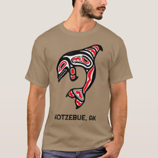 T-shirt Kotzebue, Alaska Amérindien Orca Kille