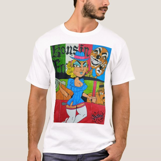 T-shirt Kousin Freaky Hispanic (Devant)