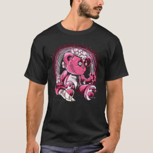 T-shirt Kowai Vaporwave Ours Pagan Occulte Éffrayant Paste