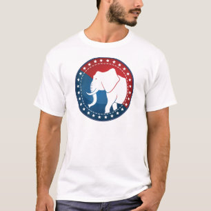 T-shirt Kozzi-illustrated-image-of-a-elephant-badge-5000x5