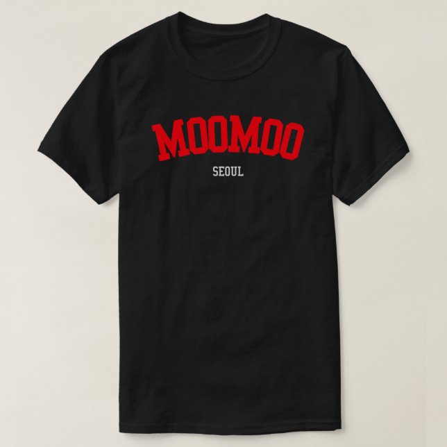 T-shirt KPOP MAMAMOO MOOMOO FANDOM NAME Classic T-Shirt.pn (Design devant)
