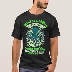T-shirt Kraken de jardin d'Octopus pour un poulpe amateur