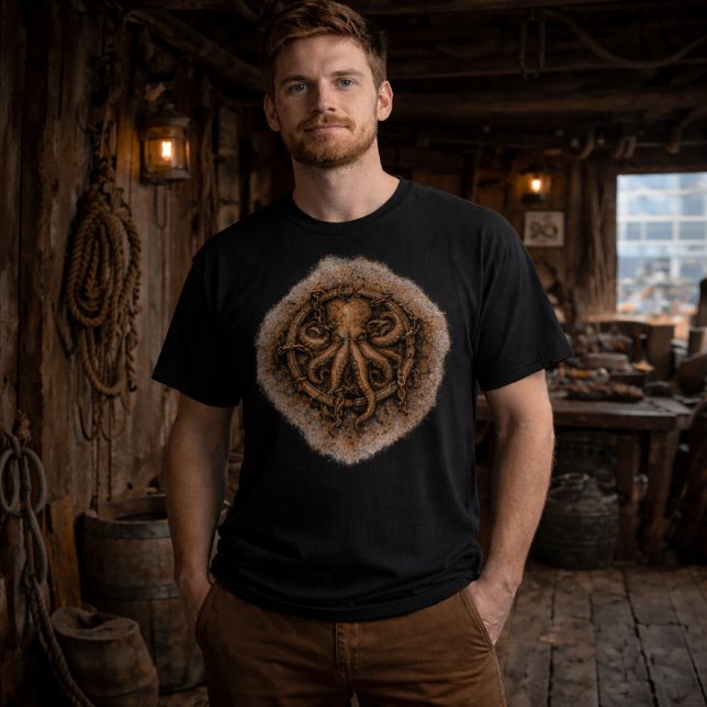 T-shirt Kraken Mark Pirate Sigil (Créateur téléchargé)