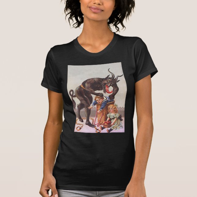 T-shirt Krampus kidnapping (Devant)
