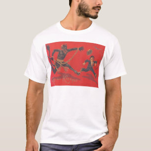T-shirt Krampus pourchassant l'enfant