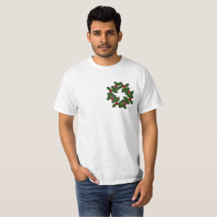 T - Shirt - Kranz der heiligen Blätter und Berries