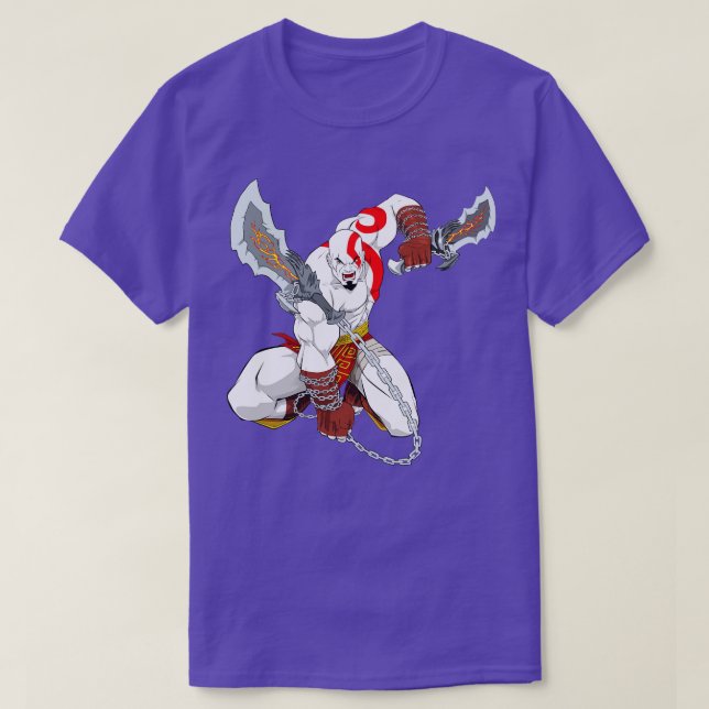 T-shirt Kratos classique, le Dieu de la guerre (Design devant)