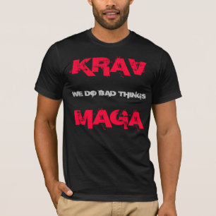 T-shirt KRAV MAGA, chemise, baignoire