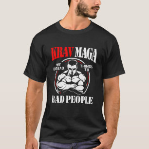 T-shirt Krav Maga Mauvaises Personnes