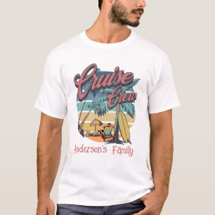 T-Shirt Kreuzfahrt-Crew Sommer-Familientreffen Son