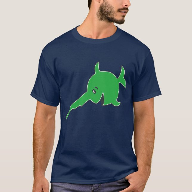 T-shirt Kriegsmarine 9e flottille U-boat Emblem (Devant)