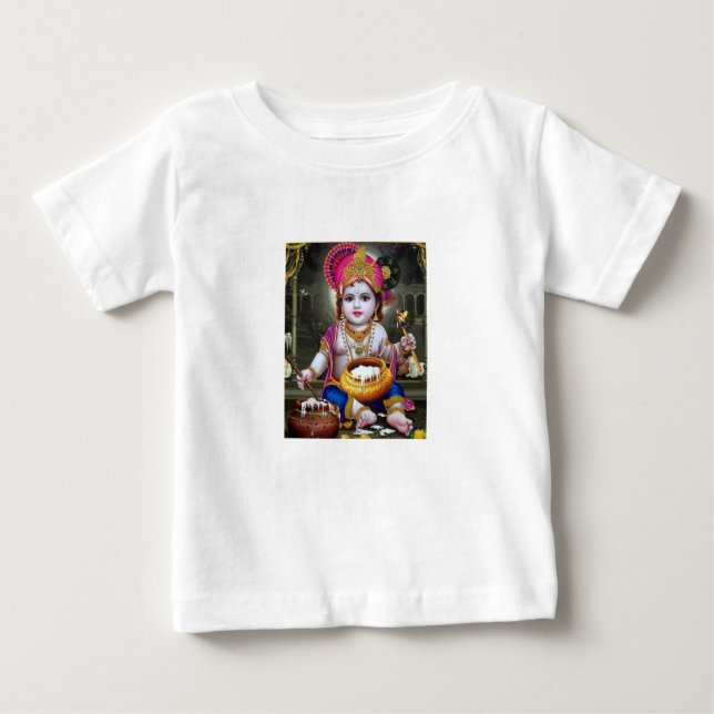 T-shirt krishna Baby (Devant)