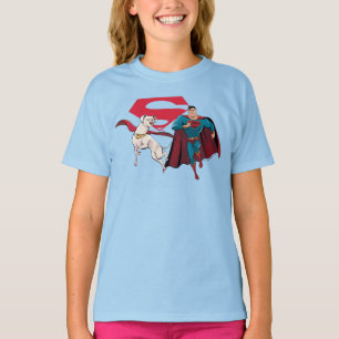 T-shirt Krypto et Superman
