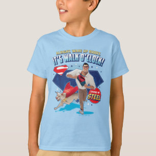 T-shirt Krypto & Superman - C'est Walk O'Clock !