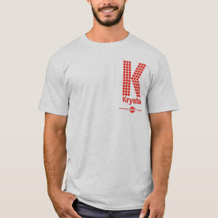T-shirt Krystal grand K