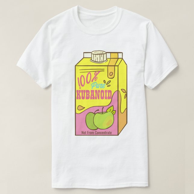 T-shirt Kubanoid 100% pur (Design devant)
