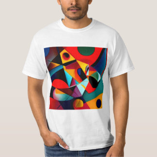T-shirt Kubistisk 8