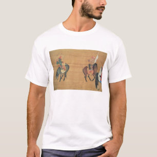 T-shirt Kublai Khan (1214-94) chassant (détail), dynas de