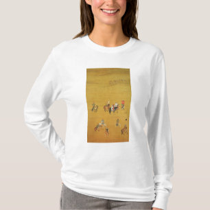 T-shirt Kublai Khan chassant, dynastie de yuan