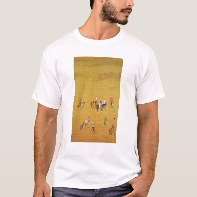 T-shirt Kublai Khan chassant, dynastie de yuan (Devant)
