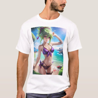 T-shirt Kuki Shinobu maillot de bain 76