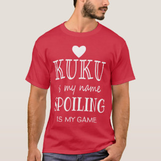 T-shirt Kuku est mon nom Hawaii grand-mère hawaïenne rétro
